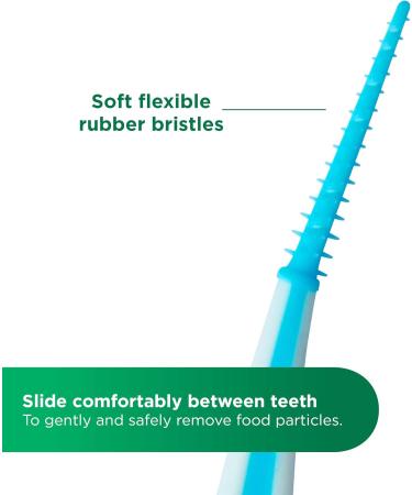 Buy Gum Soft Picks - Advanced Interdental Cleaner for Gentle Effective Cleaning | Ideal for Small Spaces - 3 Pack of 60 - Buy Online on GoSupps.com