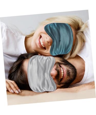 NOLITOY Travel Eye Mask & Hair Ring Kit - Silk Eyemasks Blackout Eyepatch & Hair Ties for Adults - Ultimate Comfort for Airplane & Sleep - Buy Online on GoSupps.com