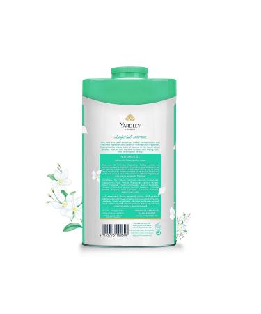 Yardley Jasmine Perfumed Talc 250g (8.80 oz) - Pack of 1 - Buy Online on GoSupps.com