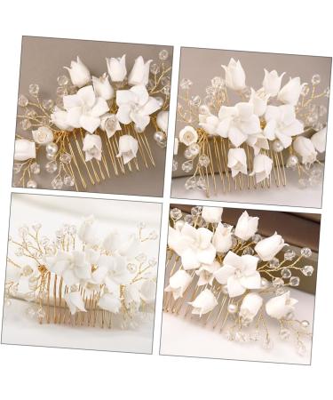 Beatifufu Bridal Hair Comb Bridal Hair Accessories Bridal Headpieces Comb Headpiece Hair Side Combs Wedding Headpiece Wedding Hair Accessories Headpiece for Women Hair Accessories for Women - Buy Online on GoSupps.com