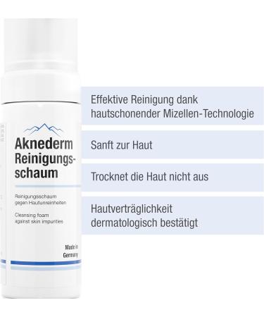 Aknes Cleaning Foam 150ml - Effective Acne Treatment & Skin Care for All Skin Types - Shop Now! - Buy Online on GoSupps.com