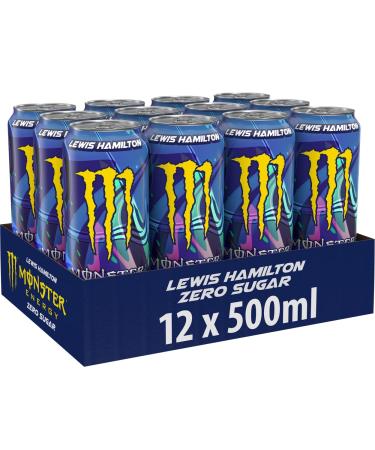 Buy Monster Energy Lewis Hamilton Zero & Ultra Fiesta - Sugar-Free Calorie-Free Caffeinated Drink with Mango Flavor - Convenient Disposable Bundle - Buy Online on GoSupps.com