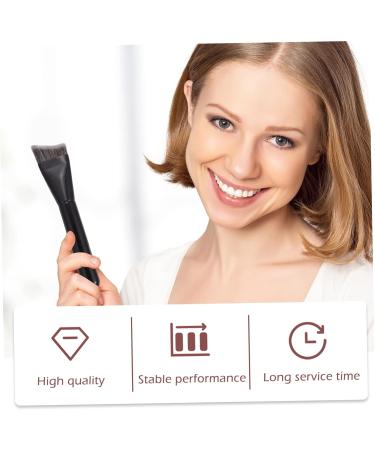 Angoily Wooden Handle Silhouette Brush 1 PC Makeup Brush Bionic Fur Bright Black The Brush Advanced Wooden Handle Makeup Brush - Buy Online on GoSupps.com