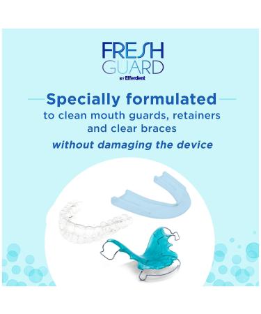 Efferdent Fresh Guard Soak - Cleans Guards & Retainers - 24ct (3 Pack) - Buy Online on GoSupps.com