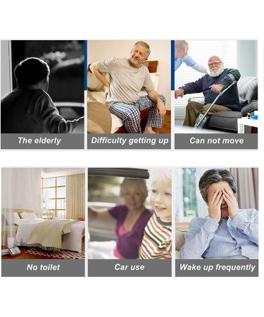 800ml Unisex Urine Bottle Portable Urinal Pee Bottles Car Emergency Toilet for Elderly Men Women Camping Travel (Blue) Happy - Buy Online on GoSupps.com