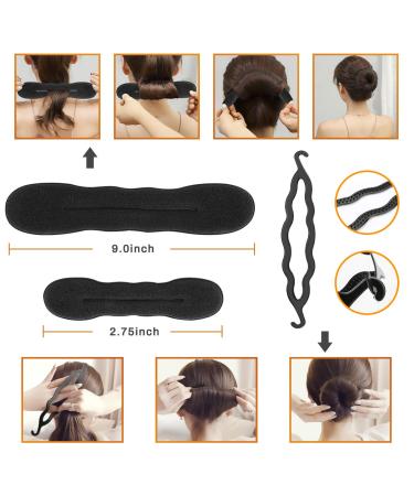 40 Pcs Hair Styling Kit Set - DIY Fashion Hair Accessories for Women | Spiral Braiding Tool for Hairstylists - Buy Online on GoSupps.com