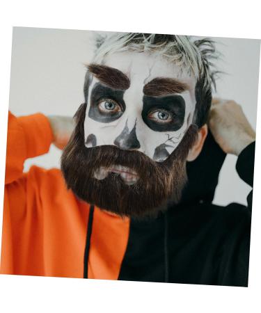 SKISUNO 1 Set Beard Dress up Faux Beard Prop Fake Whiskers Fake Long Beard Christmas Santa Claus Beard Plush - Buy Online on GoSupps.com