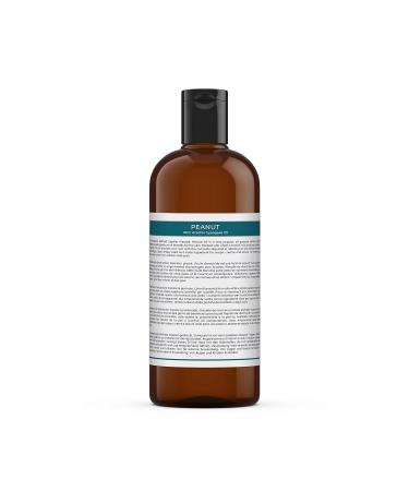 Mystic Moments Peanut Carrier Oil 500ml - Pure Natural Oil for Hair Face Nails Aromatherapy & Massage - Vegan & GVO-Free - Buy Online on GoSupps.com