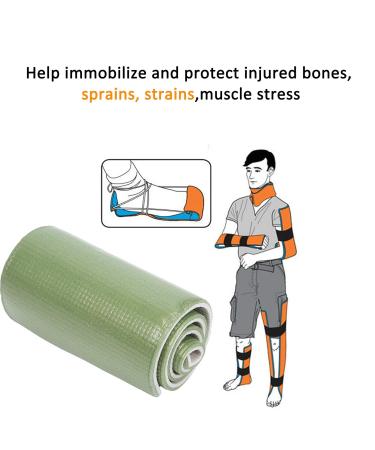 Roll Splint Polymer Foam Waterproof Rolled Splint Flexible Support for Wrist for Neck(11 * 46cm) - Buy Online on GoSupps.com