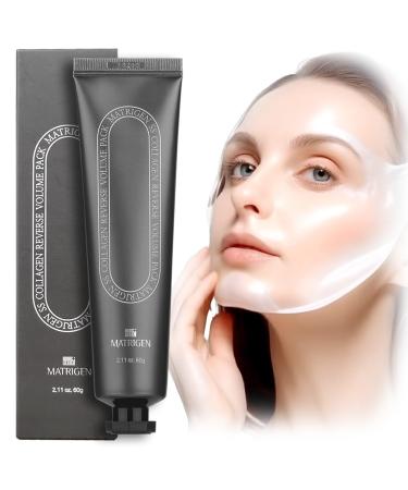 SS Collagen Reverse Volume Peel Off Face Mask Pack - Collagen Face Mask Hydrolyzed Collagen 380 Dalton Korean Skin Care Facial Mask K Beauty Skincare 2.11 Fl Oz (Pack of 1)