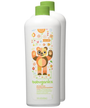 Buy BabyGanics Hand Sanitizer Mandarin Refill - 16 Ounces | Effective & Safe for Babies | International Shipping Available - Buy Online on GoSupps.com