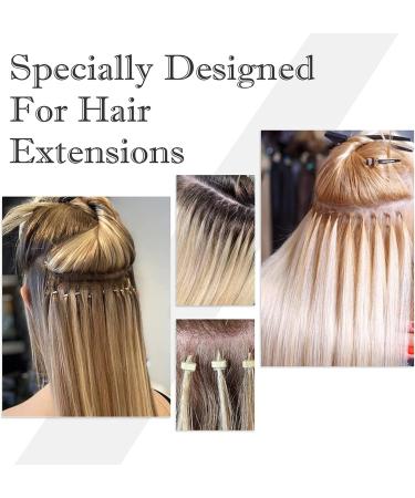 2500Pcs 5.0mm Silicone Lined Micro Rings for Hair Extensions - 5 Colors | Silicone Micro Links Beads with Pulling Hook and Needle - Buy Online on GoSupps.com