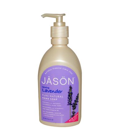 Jason Natural Hand Soap Calming Lavender 16 fl oz (473 ml)