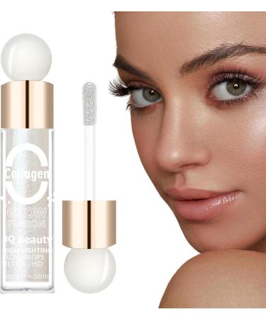 Liquid Eye Shadow - Shimmer Makeup and Eyeshadow | Highlight Eye Makeup and Glow Liquid Eyeshadow Long-Lasting for Woman Girl 1# - Buy Online on GoSupps.com