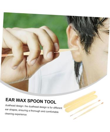 FRCOLOR 1set Dual- Ear Wax Removal Tool Spiral Earpicks with Massage Function for Ear Cleaning Ergonomic Design for Travel and Home Use - Buy Online on GoSupps.com