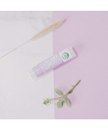 Alteya Bio Lavender Lip Balm 4.5g | USDA Organic Certified | Restorative Essential Lavender Oil Lip Care - Buy Online on GoSupps.com