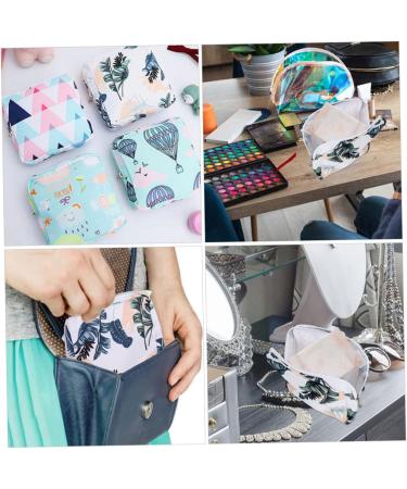 Marmerdo 2-Piece Decorative Reusable Period Bags for Teens - Stylish Zip Coin Pads for Women's Wallets - 13x13x2cm - Buy Online on GoSupps.com