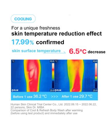 MIBA Cool & Refresh Body Wash 410ml | Soothing Formula for Body Odor & Heat Relief | Gentle for Family Skin | Ship Worldwide - Buy Online on GoSupps.com