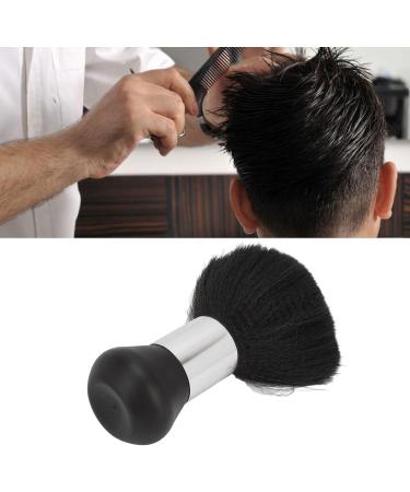 Qukaim Neck Dust Brush Hair Cutting Neck Dust Brush Ergonomic Black Face Neck Hair Dust Cleaning Brush for Home Salon - Buy Online on GoSupps.com