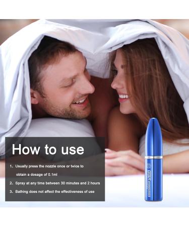 Delay Spray for Men Enhances Comfort Climax Control to Help You Last Longer in Bed 0.33 Fl. Oz. (Blue) - Buy Online on GoSupps.com