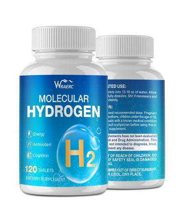 Hydrogen Tablets for Drinking Water - H2 Molecular Tabs with Magnesium for Instant A025