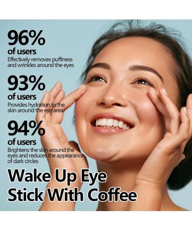 Caffeine Eye Stick Caffeine Eye Cream Wake Up Eye Stick With Coffee Under Eye Cream Anti Aging Hydrating And Firming Caffeine Eye Cream Reduces Puffiness And Dark Circles Fade fine lines (2) - Buy Online on GoSupps.com