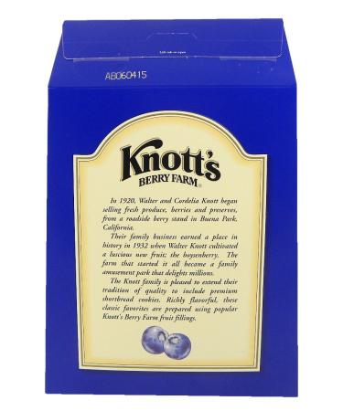 Knott's Berry Farm Blueberry Shortbread Cookies - 20 oz Box (1.25 lb) | Pack of 1 - Buy Online on GoSupps.com