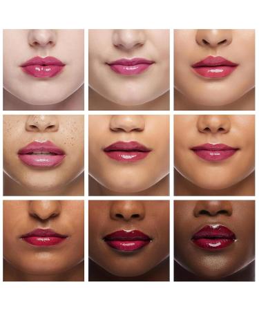 Glow Reviver Lip Oil | Nourishing Tinted Crystal Jelly Lip Glow | Hydrating Non-Sticky Lip Care | Long-Lasting Plumping Lip Gloss for Dry Lips - Buy Online on GoSupps.com