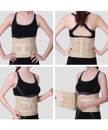 Back Braces for Lower Back Pain Relief Breathable Back Support Belt Adjustable Lumbar Support Belt Reinforced Bones Back Pain Belt M - Buy Online on GoSupps.com