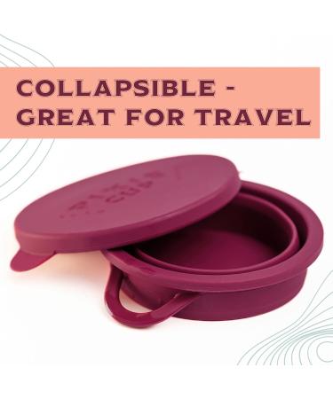 Menstrual Cup Sterilizer Wash Case - Foldable, Microwavable, Travel-Friendly - Public Restroom Cleaner Container 2.0 - Buy Online on GoSupps.com