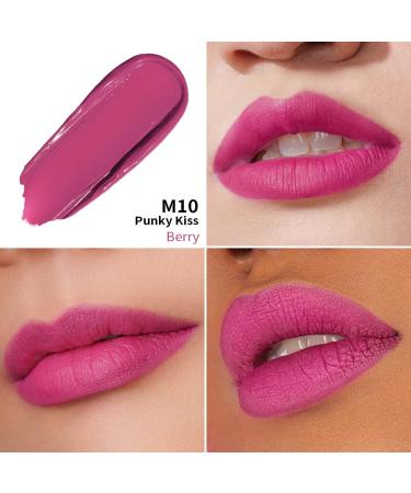 Oulac Matte Liquid Lipsticks - Long Lasting Lip Tint 3PCS Set | Waterproof, Vitamin E, Rose Oil | High Pigment Color | Gluten Free & Vegan - Buy Online on GoSupps.com