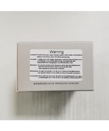 Temporary White Hair Color Dye - Non-Permanent DIY Wax Mud for Party Cosplay & Halloween - Washable Colored Hair Cream - Buy Online on GoSupps.com