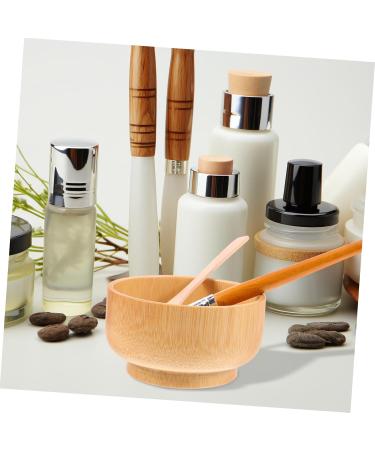 1 Set Wooden Bowl Facial Diy Facialmask Bowl Diy Beauty Bowl Beauty Tools + Accessories Clay Esthetician Supplies Make up Kit Making Tools - Buy Online on GoSupps.com