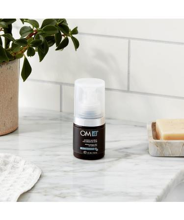 OM4 Intercept: Age-Arresting Elixir Serum for Men with Hyaluronic Acid & Vitamin C - Nourish & Hydrate All Skin Types - Buy Online on GoSupps.com