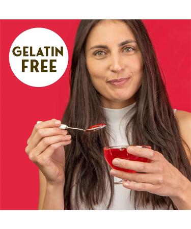 Simply Delish Strawberry Jel Dessert - Sugar Free, Non-GMO, Gluten Free | 0.7 OZ (2 Pack) - Buy Online on GoSupps.com