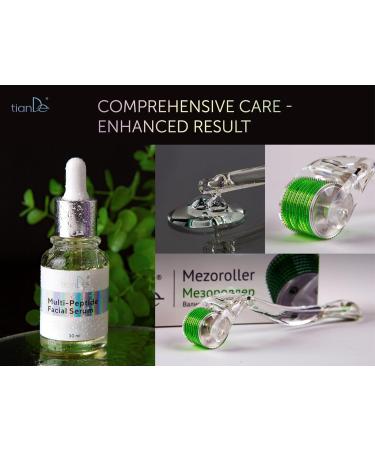 10108 TianDe Multipeptide Facial Serum 30ml Smart Peptides and Rapid Skin Reset - Buy Online on GoSupps.com