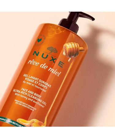 Nuxe r ve miel gel lavant surgras visage et corps 750ml Amande 1 unit (Lot de 1) - Buy Online on GoSupps.com