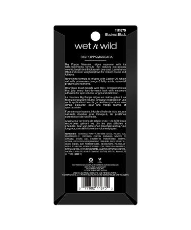 Buy Wet n Wild Big Poppa Mascara - Blackest Black, 0.33 fl oz (10 ml) | Bold Volume & Length - Buy Online on GoSupps.com