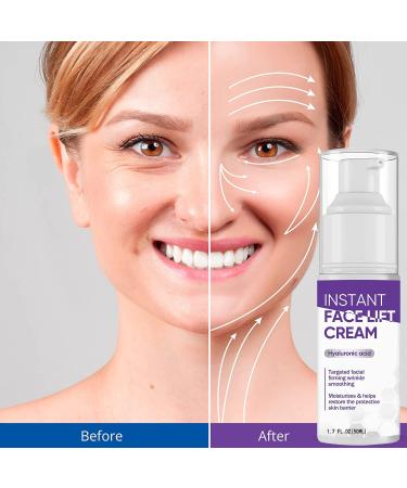 IBQIBQ Instant Face Lift Cream 2PC - Anti-Aging Skin Tightening Serum for Smooth, Younger-Looking Skin - Reduce Wrinkles in Minutes - Suitable for All Skin Types - Neck & Eye Friendly - Buy Online on GoSupps.com