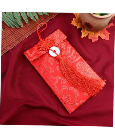 EXCEART 3pcs Hong Bao Envelope Chinese New Year Red Packet Lucky Money Envelopes Asian Red Envelope Chinese Red Pocket Money Chinese New Year Envelope Party Red Bag Wedding Lunar Calendar - Buy Online on GoSupps.com