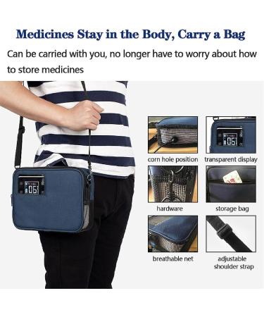 Portable Insulin Cooler Box - Mini Medicine Refrigerator for Travel, Car, Outdoor & Home - Buy Online on GoSupps.com