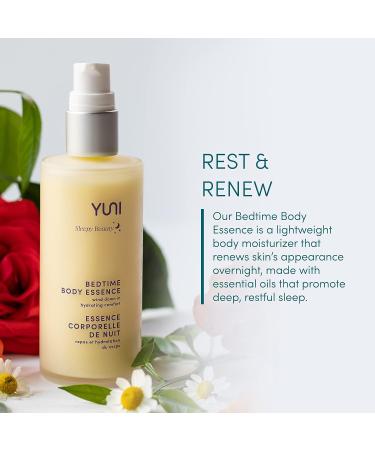 YUNI Sleepy Beauty Bedtime Body Essence - Lightweight Overnight Body Lotion - 3.4 fl. oz - Buy Online on GoSupps.com