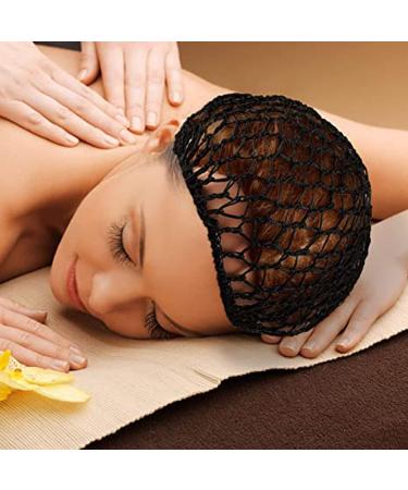 5 Pack Crochet Hairnet Rayon Neck Caps for Women, Black Night Caps - Buy Online on GoSupps.com
