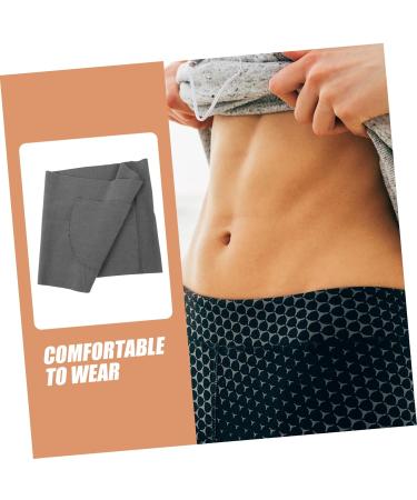 MAGICLULU Knitted Waist Belt - Unisex Lumbar Support Brace for Warmth & Comfort | Protective Wool Knit Waist Brace for Pain Relief - Buy Online on GoSupps.com