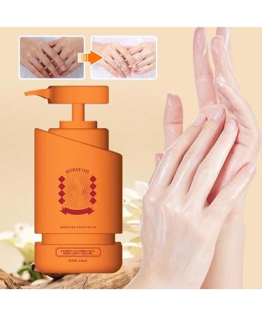Horse Oil Anti Dryness Hand Cream Hand Repair Cream with Horse Oil Moisturizes Nourishes Hand Cream Horse Oil Cream for May - Buy Online on GoSupps.com