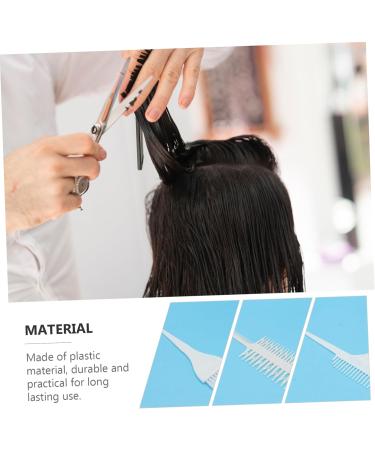 Ipetboom Set Hair Tint Brush Highlight Comb Hair Color Kit Hair Dye Brush Tool Hair Dye Coloring Kit Applicator Tint Hair Coloring Tools Mixing Tint Bowl T Tool Kits Hairdressing Tool White - Buy Online on GoSupps.com