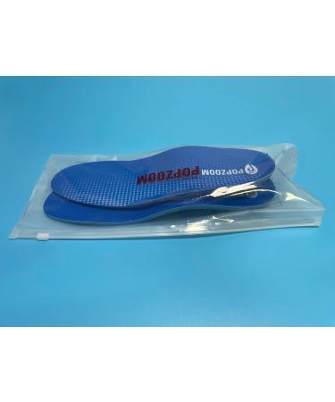 Buy Orthopedic Shoe Inserts for Heel Spur & Flat Feet - Gel Insoles for Foot Pain Relief | Sports Insoles for Men & Women - Blue L (EU45-47) - 30cm - Buy Online on GoSupps.com