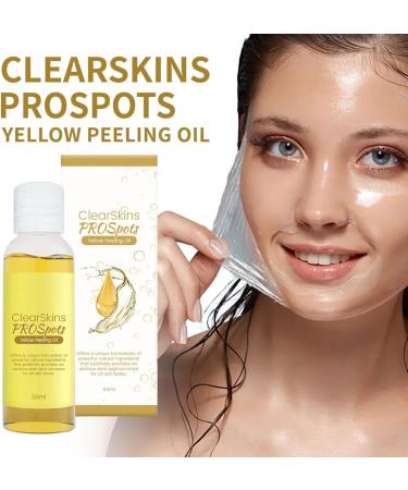 Body Peeling Oil Brightening Oil for Dark Skin Extra Strong Peeling Oil Peeling Oil for the Body Extra Strong Yellow Peeling Yellow Peeling Oil for Dark Skin (1PC) - Buy Online on GoSupps.com