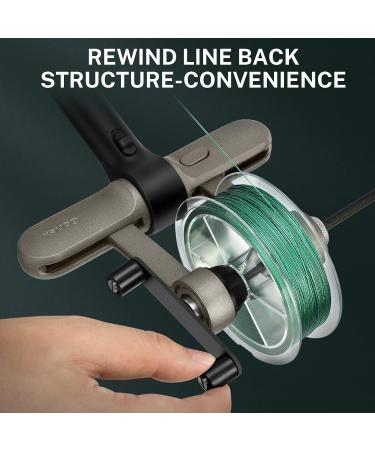 Gonex Fishing Line Spooler with Unwinding Function - Installation-Free Spooling Station for Spinning, Cast, and Spincast Reels - Buy Online on GoSupps.com