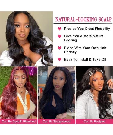 msVenus Brazilian Remy U Part Human Hair Wig 22 Inch Body Wave 150% Density - Beginner Friendly Natural Color - Buy Online on GoSupps.com
